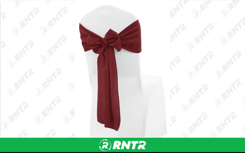Generic Sash Accordion (Burgundy) – For rent in indianapolis, indiana – Ace Party Rental | RNTR.com – Image 1