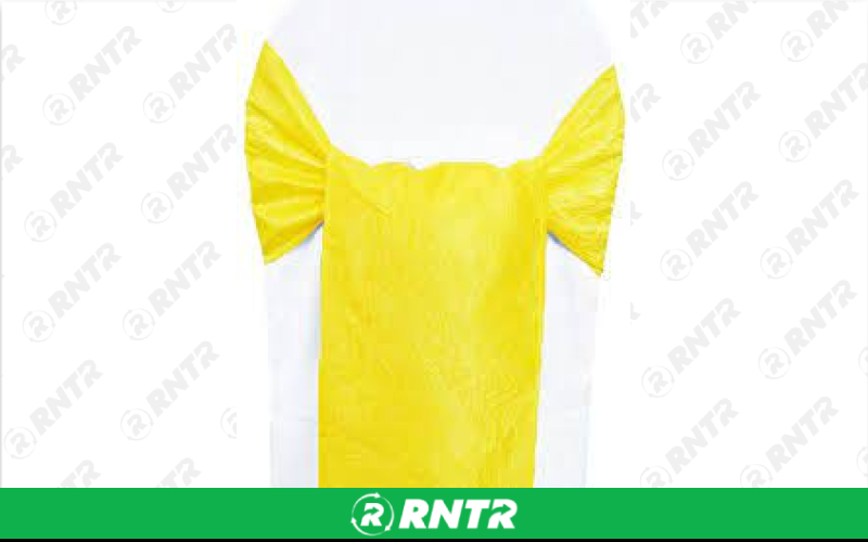 Generic Sash Crush (Canary Yellow) – For rent in indianapolis, indiana – Ace Party Rental | RNTR.com – Image 1