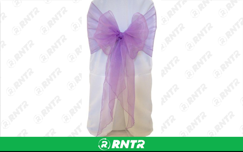 Generic Sash Organza (Lavender) – For rent in indianapolis, indiana – Ace Party Rental | RNTR.com – Image 1