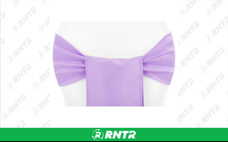 Generic Sash Polyester (Light Lavender) – For rent in indianapolis, indiana – Ace Party Rental | RNTR.com – Image 1