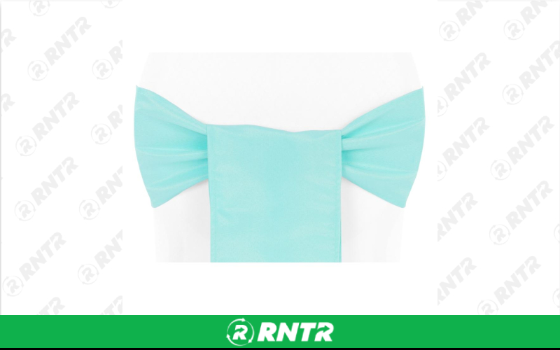 Generic Sash Polyester (Pool Blue) – For rent in indianapolis, indiana – Ace Party Rental | RNTR.com – Image 1