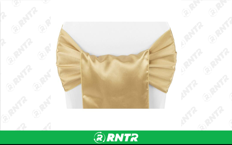 Generic Sash Satin (Antique Gold) – For rent in indianapolis, indiana – Ace Party Rental | RNTR.com – Image 1