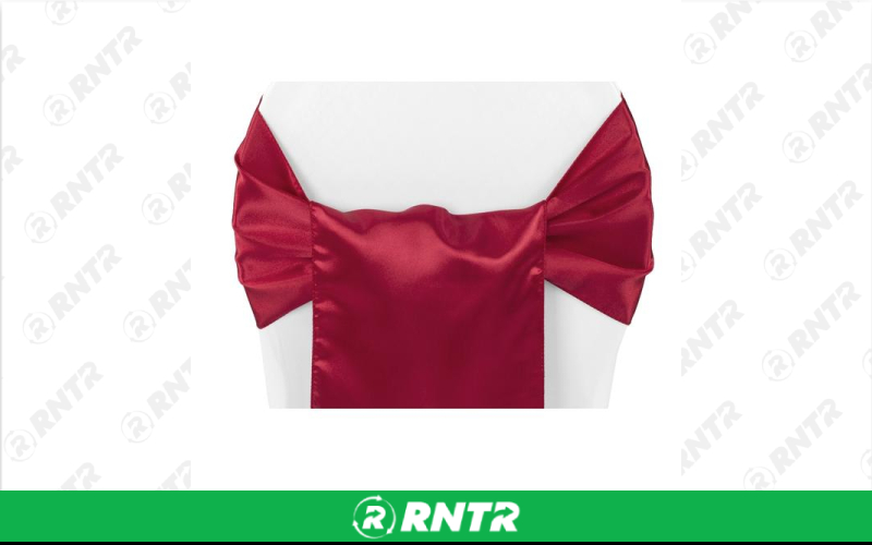 Generic Sash Satin (Apple Red) – For rent in indianapolis, indiana – Ace Party Rental | RNTR.com – Image 1