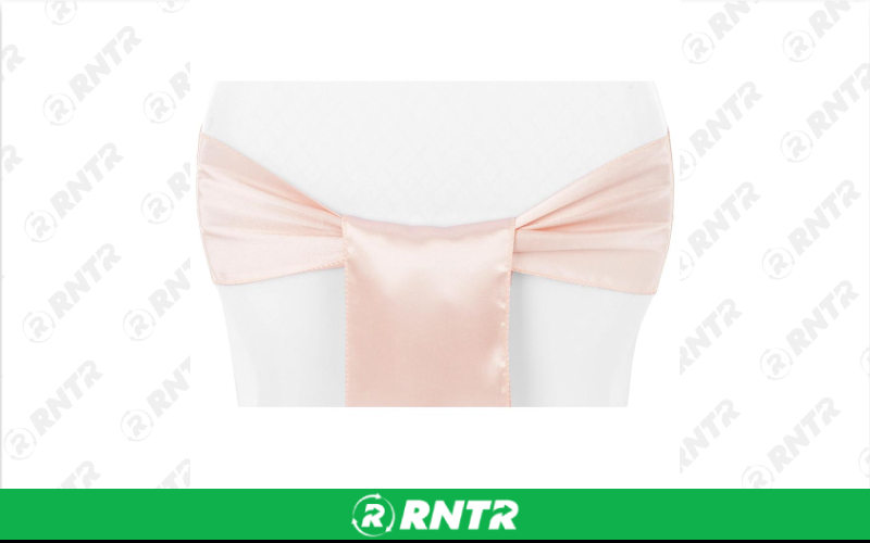 Generic Sash Satin (Blush) – For rent in indianapolis, indiana – Ace Party Rental | RNTR.com – Image 1