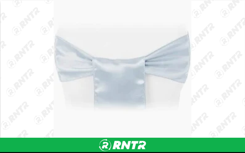 Generic Sash Satin (Dusty Blue) – For rent in indianapolis, indiana – Ace Party Rental | RNTR.com – Image 1