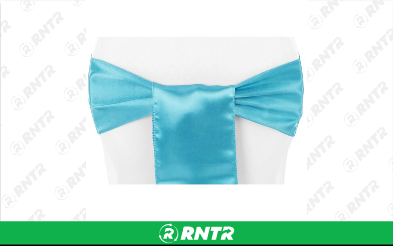 Generic Sash Satin (Pool Blue) – For rent in indianapolis, indiana – Ace Party Rental | RNTR.com – Image 1