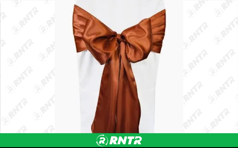 Generic Sash satin (Rust) – For rent in indianapolis, indiana – Ace Party Rental | RNTR.com – Image 1