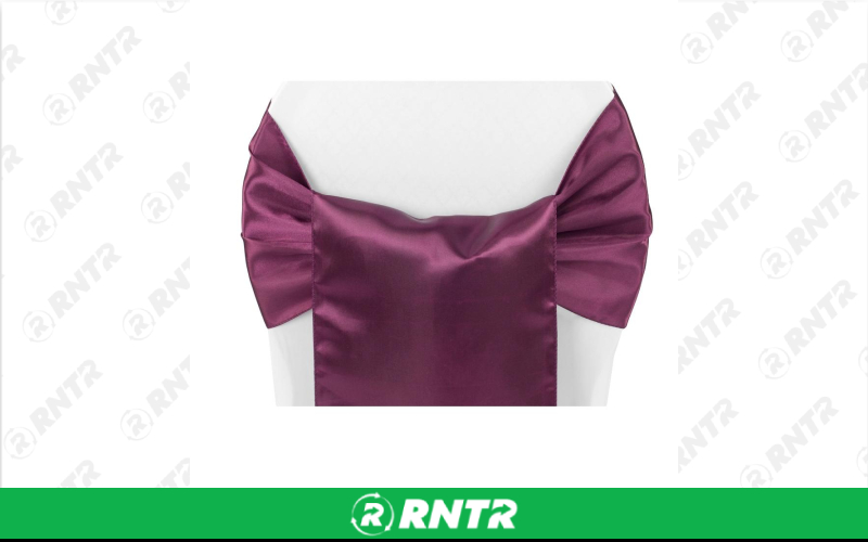 Generic Sash Satin (Sangria) – For rent in indianapolis, indiana – Ace Party Rental | RNTR.com – Image 1