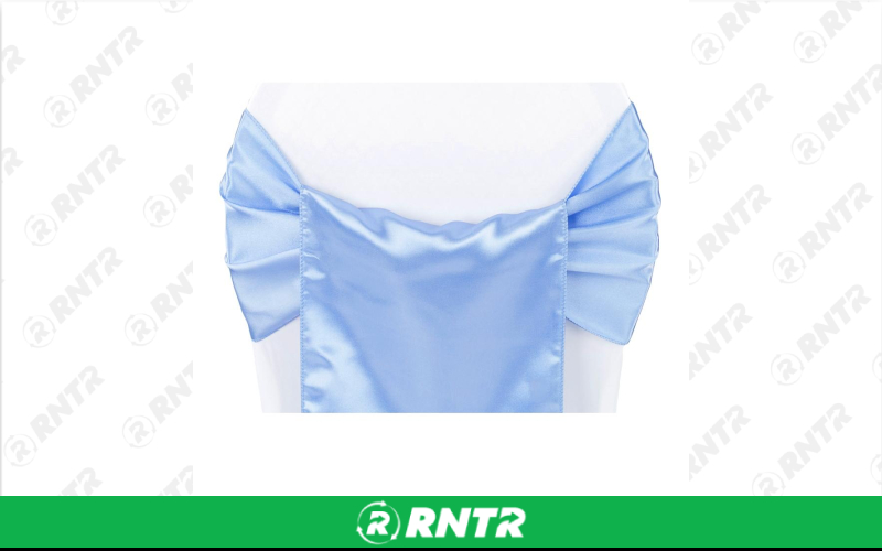 Generic Satin Sash (Cornflower Blue) – For rent in indianapolis, indiana – Ace Party Rental | RNTR.com – Image 1