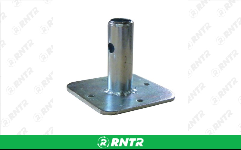 Generic Scaffold Base Plate with Gravity Pin – For rent in kenosha, wisconsin – Lee\'s Rent It LLC | RNTR.com – Image 1