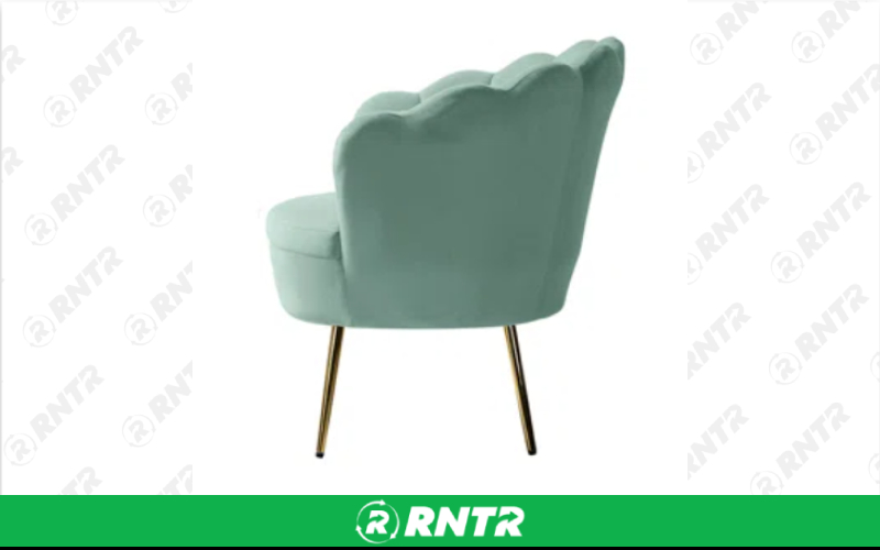 Generic Scalloped Chair (Sage) – For rent in Indianapolis, Indiana – Ace Party Rental | RNTR.com – Image 3 of 3