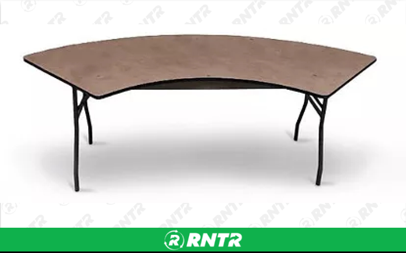 Generic Serpentine Table 7 – For rent in indianapolis, indiana – Ace Party Rental | RNTR.com – Image 1