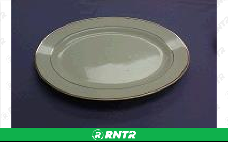 Generic Serving Plate - Oval Large – For rent in Fort Madison, Iowa – Complete Rental | RNTR.com – Image 2 of 3