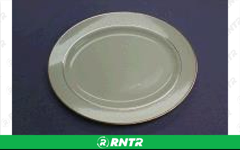 Generic Serving Plate -  Oval Medium – For rent in Fort Madison, Iowa – Complete Rental | RNTR.com – Image 2 of 3