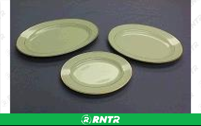 Generic Serving Plate -  Oval Medium – For rent in Fort Madison, Iowa – Complete Rental | RNTR.com – Image 3 of 3