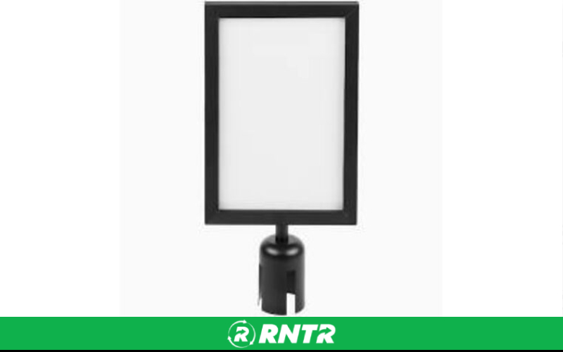 Generic Signage Holder - Stanchion – For rent in salt-lake-city, utah – All CIty Event Rentals | RNTR.com – Image 1