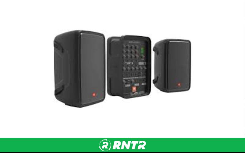 Generic Small Sound System with Speaker Stands – For rent in salt-lake-city, utah – All CIty Event Rentals | RNTR.com – Image 1