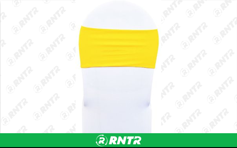 Generic Spandex Band (Canary Yellow) – For rent in indianapolis, indiana – Ace Party Rental | RNTR.com – Image 1