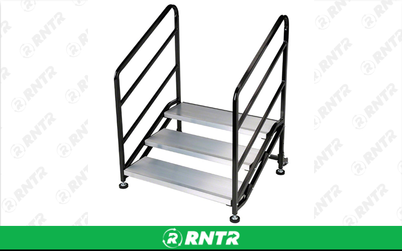 Generic Stage Steps (3 Step) – For rent in indianapolis, indiana – Ace Party Rental | RNTR.com – Image 1