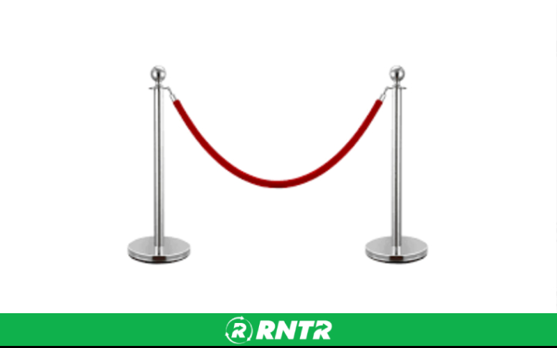 Generic Stanchion - Silver – For rent in Salt Lake City, Utah – All CIty Event Rentals | RNTR.com – Image 2 of 2