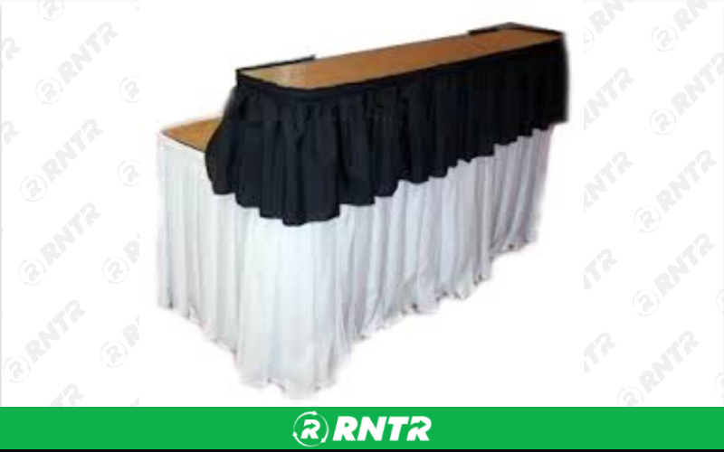 Generic Table -  2 Tiered Banquet Bar Top 8' – For rent in Fort Madison, Iowa – Complete Rental | RNTR.com – Image 3 of 3