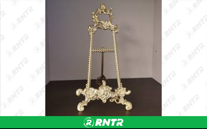 Generic Table Easel Antique (Gold) – For rent in indianapolis, indiana – Ace Party Rental | RNTR.com – Image 1