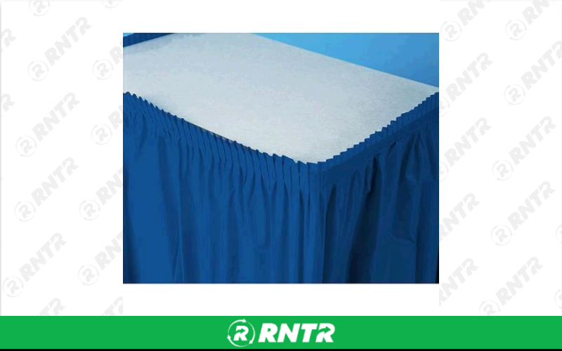 Generic Table Skirt 14'x29 - Royal Blue – For rent in fort-madison, iowa – Complete Rental | RNTR.com – Image 1