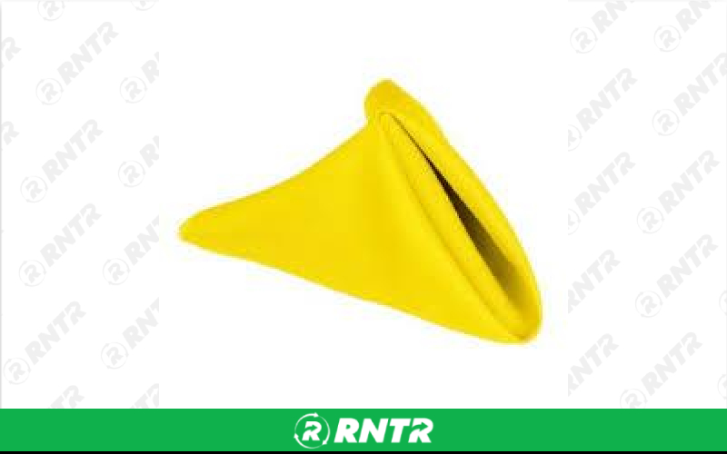 Generic Tablecloth 54 x 54 - Lemon – For rent in fort-madison, iowa – Complete Rental | RNTR.com – Image 1