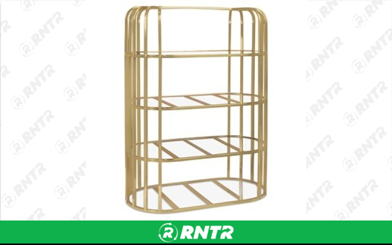 Generic TableTop Cage Shelving - Gold – For rent in south-hackensack, new-jersey – Rentastic Party Rental | RNTR.com – Image 1