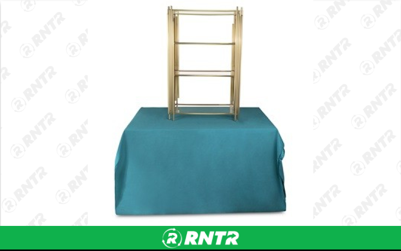 Generic TableTop Spike Shelving - Gold – For rent in south-hackensack, new-jersey – Rentastic Party Rental | RNTR.com – Image 1