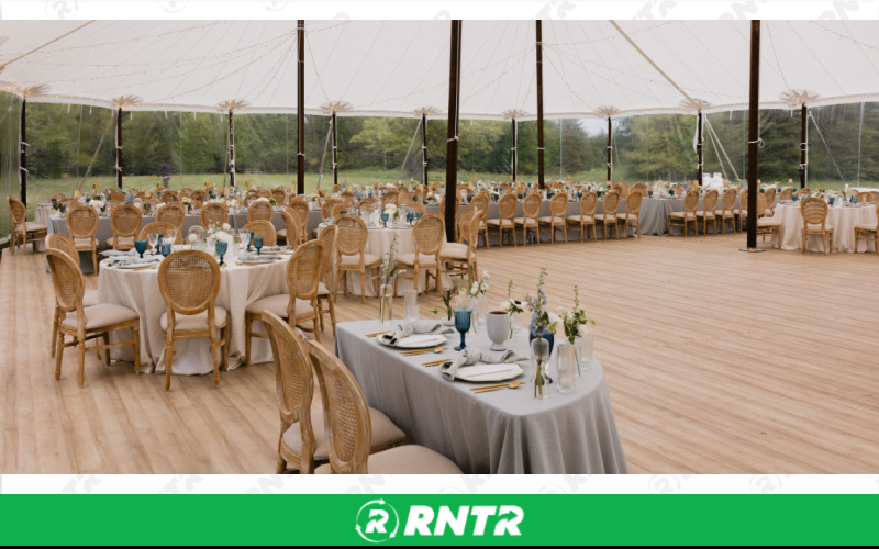 Generic Tent Flooring - French Oak – For rent in indianapolis, indiana – Ace Party Rental | RNTR.com – Image 1