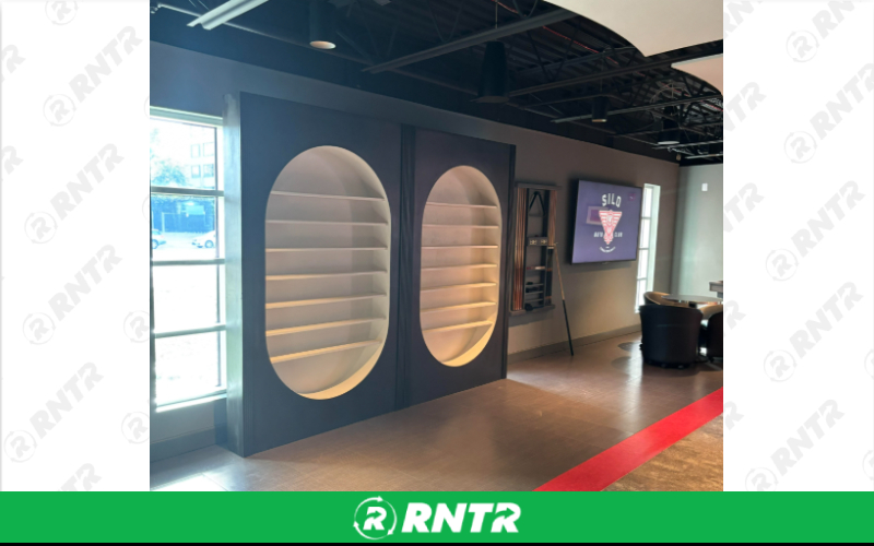 Generic The Black Tie Shelf – For rent in indianapolis, indiana – Ace Party Rental | RNTR.com – Image 1