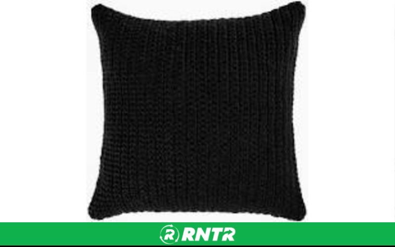 Generic Throw Pillow - Black – For rent in salt-lake-city, utah – All CIty Event Rentals | RNTR.com – Image 1