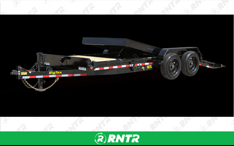 Generic Tilt Trailer - 16' – For rent in kenosha, wisconsin – Lee\'s Rent It LLC | RNTR.com – Image 1