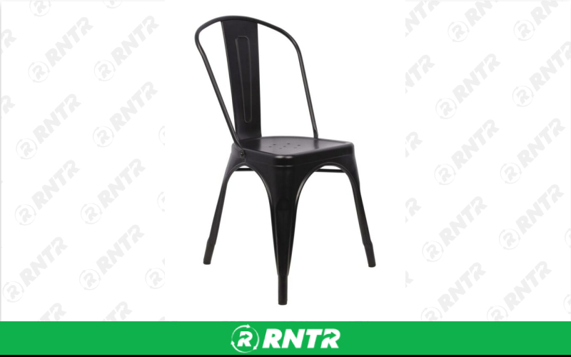Generic Tolix Chair - Black – For rent in south-hackensack, new-jersey – Rentastic Party Rental | RNTR.com – Image 1