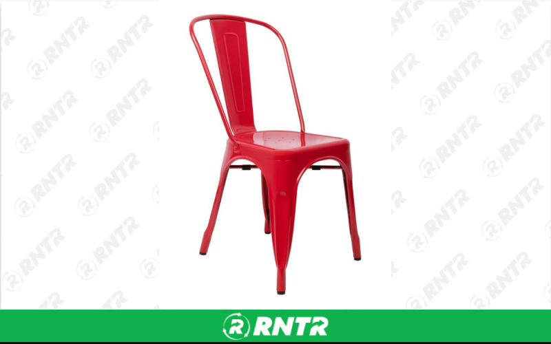 Generic Tolix Chair - Red – For rent in south-hackensack, new-jersey – Rentastic Party Rental | RNTR.com – Image 1