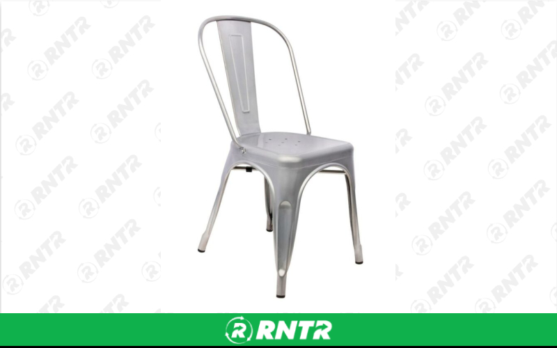 Generic Tolix Chair - Silver – For rent in south-hackensack, new-jersey – Rentastic Party Rental | RNTR.com – Image 1