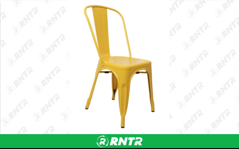 Generic Tolix Chair - Yellow – For rent in south-hackensack, new-jersey – Rentastic Party Rental | RNTR.com – Image 1