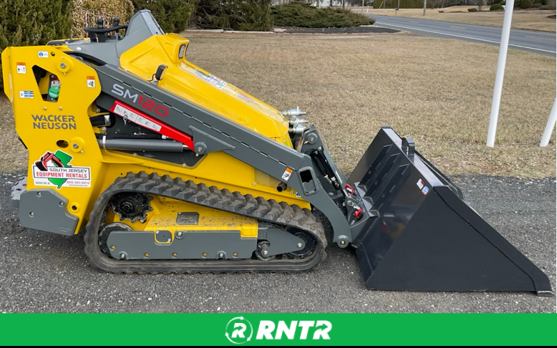 Wacker Neuson Track/Stand On Skid Loader - Mini - Wacker Neuson SM120 (#43) – For rent in bridgeton, new-jersey – South Jersey Equipment Rentals, LLC | RNTR.com – Image 1