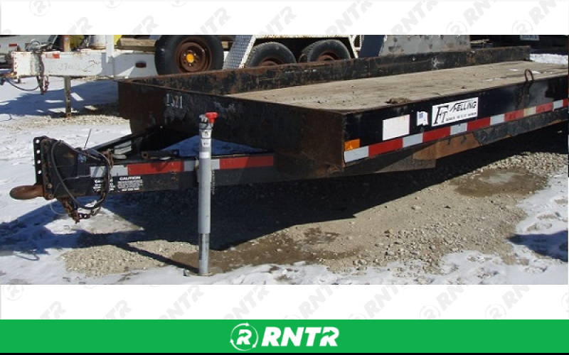 Generic Trailer -  Utility 05 Felling 20' flatbed – For rent in fort-madison, iowa – Complete Rental | RNTR.com – Image 1