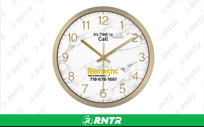 Generic Wall Clock – For rent in south-hackensack, new-jersey – Rentastic Party Rental | RNTR.com – Image 1
