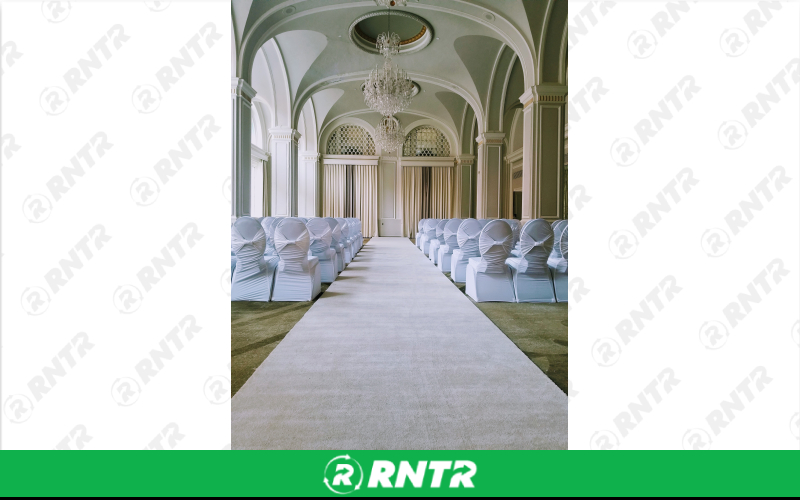 Generic White 6' x 20' Lux Carpet – For rent in Indianapolis, Indiana – Ace Party Rental | RNTR.com – Image 2 of 2