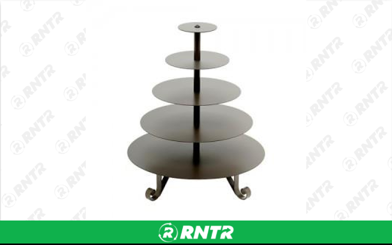 Generic White Cupcake Tree -  Round – For rent in Fort Madison, Iowa – Complete Rental | RNTR.com – Image 2 of 3