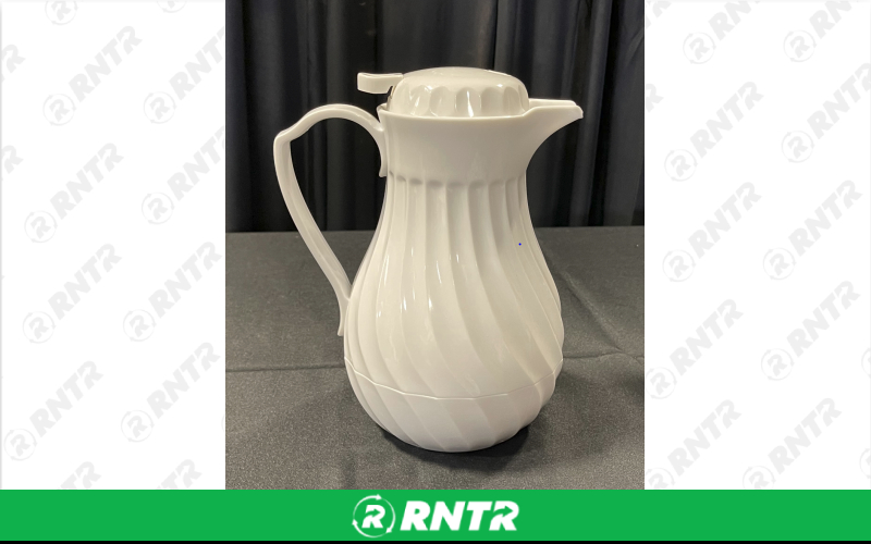 Generic White Plastic Coffee Carafe – For rent in indianapolis, indiana – Ace Party Rental | RNTR.com – Image 1