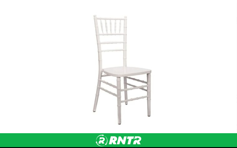 Generic White Resin Chiavari Chair – For rent in salt-lake-city, utah – All CIty Event Rentals | RNTR.com – Image 1