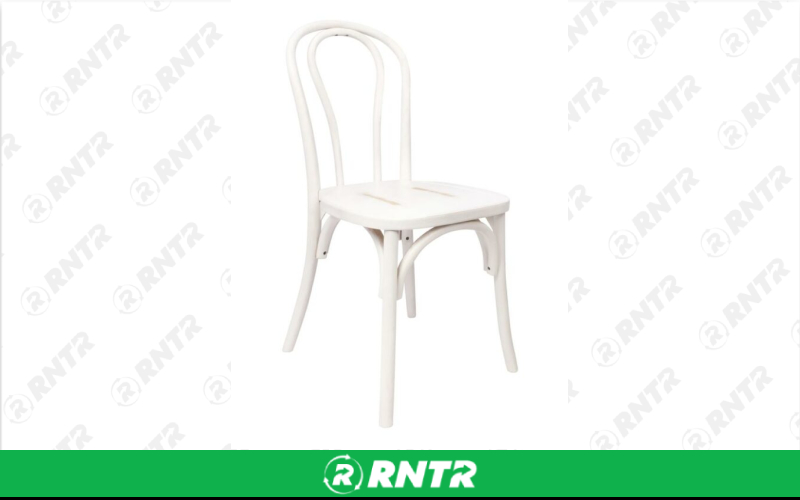 Generic White Washed Bentwood Chair – For rent in south-hackensack, new-jersey – Rentastic Party Rental | RNTR.com – Image 1
