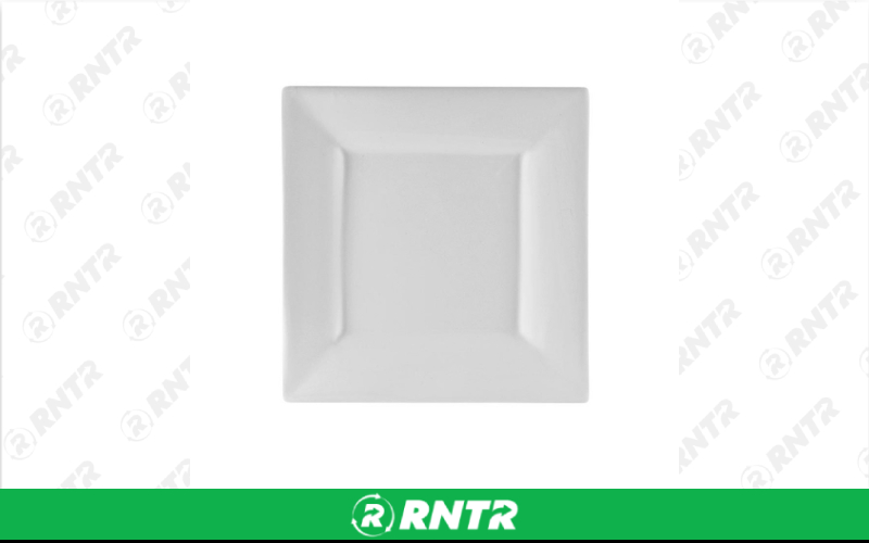 Generic Whittier 7.25 Square Salad Plate (White) – For rent in indianapolis, indiana – Ace Party Rental | RNTR.com – Image 1