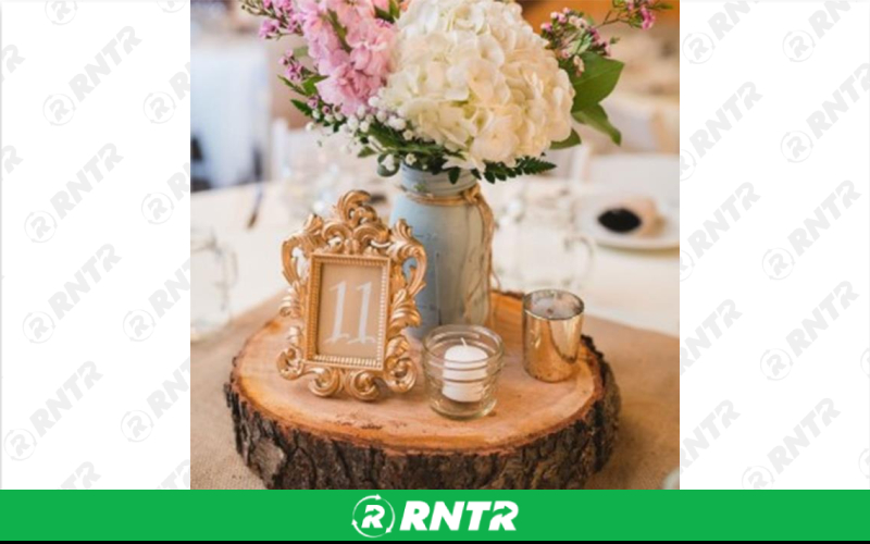 Generic Wood Centerpiece – For rent in fort-madison, iowa – Complete Rental | RNTR.com – Image 1