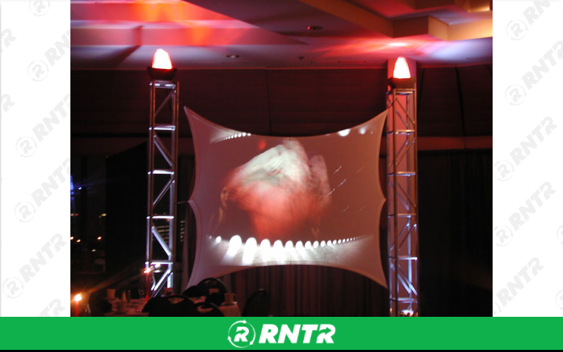 Generic 10' x 20' Large Stretch Movie Projector Screen – For rent in spokane, washington – Entertainment Warehouse | RNTR.com – Image 1