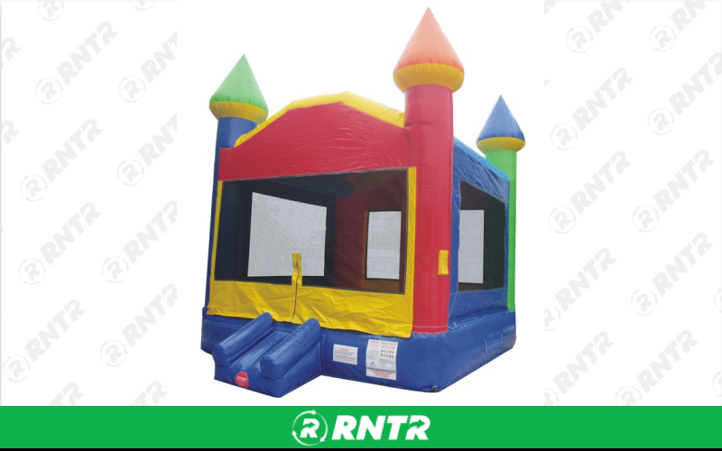 Generic 14x14 Rainbow Castle Bounce House – For rent in york, pennsylvania – A and R Rental | RNTR.com – Image 1